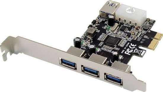 Изображение Kontroler MicroConnect PCIe 2.0 x1 - 2x USB 3.0 (MC-USB3.0-F2B2-V2)