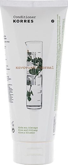 Picture of Korres Conditioner For Normal Hair With Aloe And Dittany odywka z aloesem i wycigiem z lebiodki do wosów normalnych 200ml