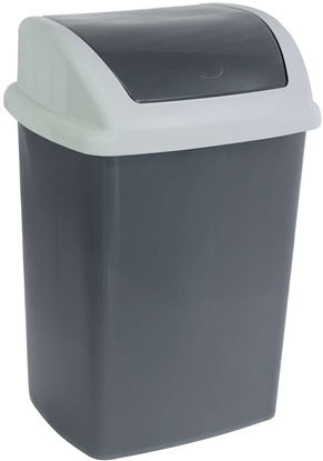 Picture of Kosz na mieci Maul kosz na mieci 24 l Prostoktny Plastik Ciemny Szary Biay