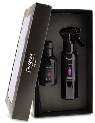 Attēls no Kvap namams rinkinys Erbolinea Prestige Vin Di Vino ERBGIFTPACK2, sudaro: purkiamas kvapas namams ir kvapas lazdelmis, 100 ml ir 50 ml