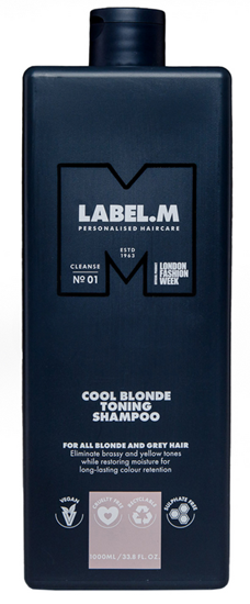 Picture of Label.M Cool Blonde Toning Shampoo 1000ml