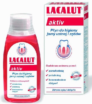 Attēls no Lacalut  Pyn do pukania ust Aktiv 300ml - 7516321