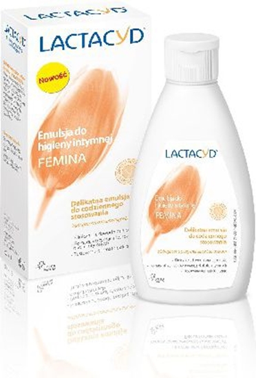 Изображение Lactacyd Femina Emulsja do higieny intymnej - nakrtka 200ml