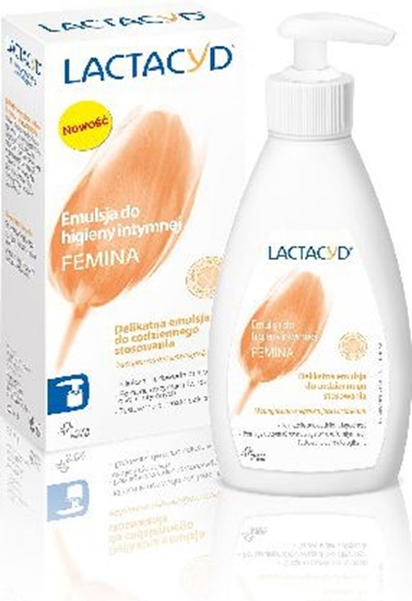 Изображение Lactacyd Femina Emulsja do higieny intymnej - pompka 200ml