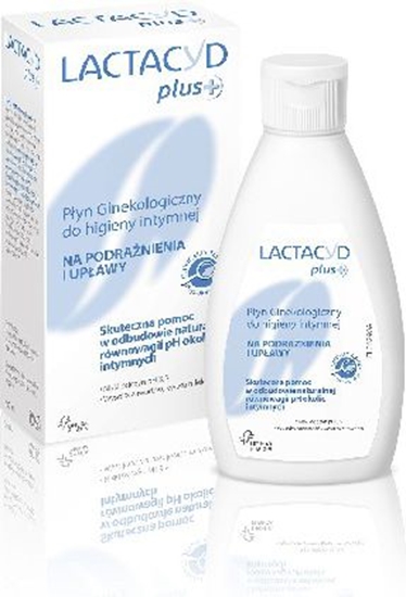 Изображение Lactacyd Plus Pyn ginekologiczny do higieny intymnej 200ml