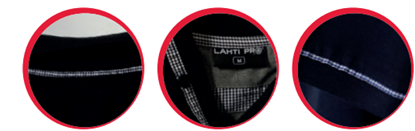 Picture of Lahti Pro Koszulka baweniana polo XXXL czarna (L4030306)