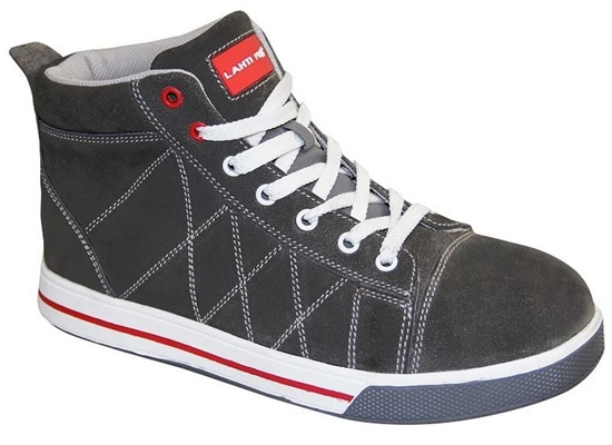 Изображение Lahti Pro Trzewiki zamszowe SB SRA 41 szaro-czerwone L3010841