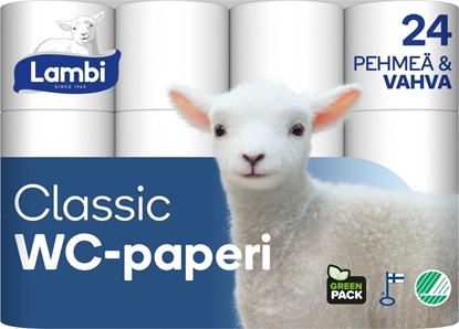 Attēls no Lambi Toilet Paper Lambi 3Ply 24Rolls