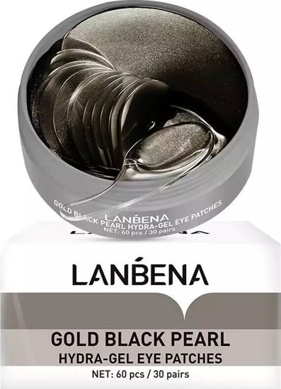 Picture of Lanbena Lanbena Gold Black Pearl hydroelowe patki pod oczy z czarn per 60szt