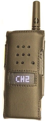 Изображение Language Lizard, LLC Skórzana torba z klipsem do paska dla Motorola SL1600