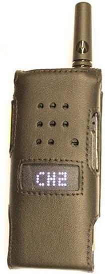 Изображение Language Lizard, LLC Skórzana torba z klipsem do paska dla Motorola SL1600