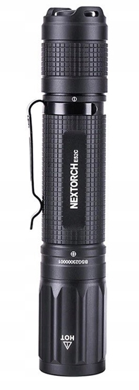 Picture of Latarka NEXTORCH Latarka E52C 3000lm/210m 5000mAh/USB-C adowalna z obrotowym z klipsem na pasek