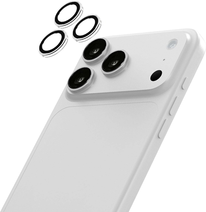 Изображение Laut PRIME GLASS CAM RING PROT. iPhone 17 Pro&Pro Max Clear