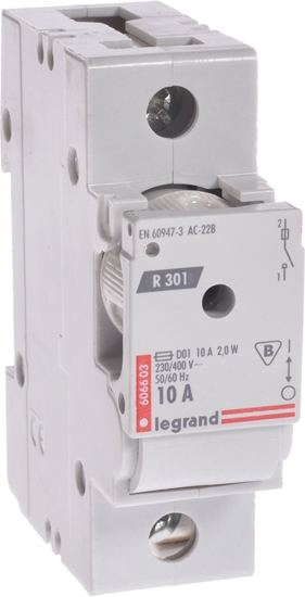 Picture of Legrand Rozcznik bezpiecznikowy R 301 10A 1P - 606603
