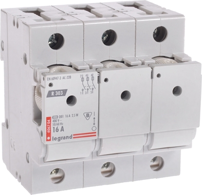 Picture of Legrand Rozcznik bezpiecznikowy R 303 16A 3P - 606704