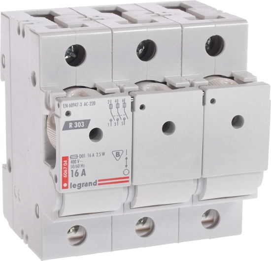 Picture of Legrand Rozcznik bezpiecznikowy R 303 16A 3P - 606704