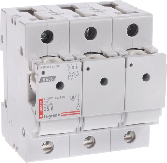 Picture of Legrand Rozcznik bezpiecznikowy R 303 35A 3P - 606707