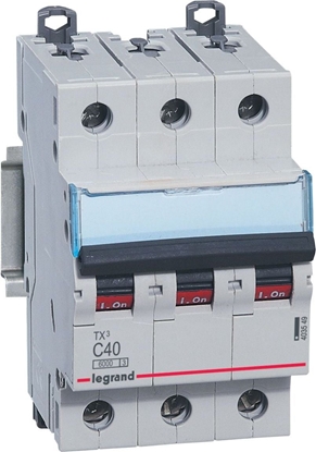 Picture of Legrand Wycznik nadprdowy S303 C40 TX3 40A 6kA 403549