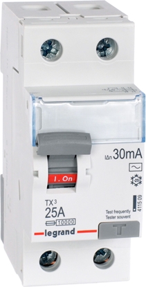 Picture of Legrand Wycznik rónicowoprdowy 2P 25A 0,03A typ AC P302 (411509)
