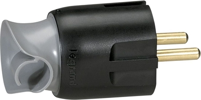 Picture of Legrand Wtyczka przenona obrotowa 2P+Z 16A czarna - 50173