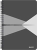 Picture of Leitz 44580085 writing notebook A5 90 sheets Grey, White