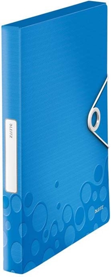 Picture of Leitz WOW box file 250 sheets Blue, Metallic Polypropylene (PP)