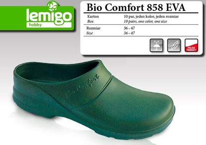 Picture of Lemigo BUTY KLAPEK BIO COMFORT ROZMIAR 43, ZIELONY 858 728580043A - 728580043A