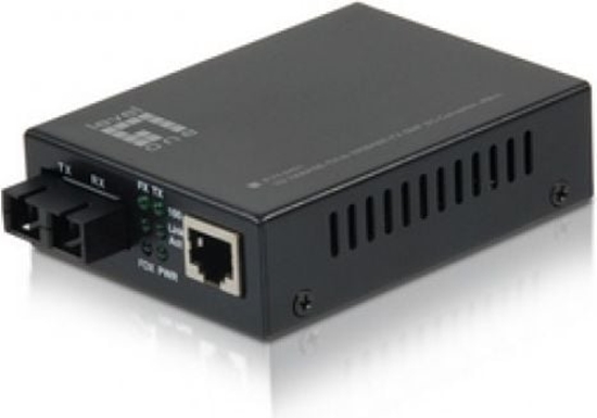 Picture of Level One LevelOne FVT-2401 tīlkla mediju pārveidotājs 100 Mbit/s 1310 nm Viens režīms Melns
