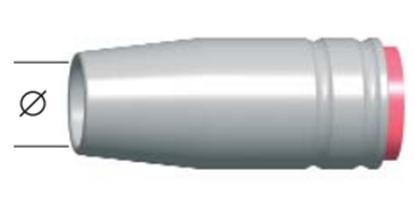 Attēls no Lincoln Electric Dysza gazowa stokowa do MB-25 (KP10461-2)