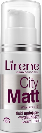 Picture of Lirene City Matt Nr 203 Jasny 30 ml