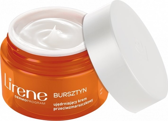 Изображение Lirene Krem Ujdrniajcy Przeciwzmarszczkowy Bursztynowa Odbudowa 60+ 50ml
