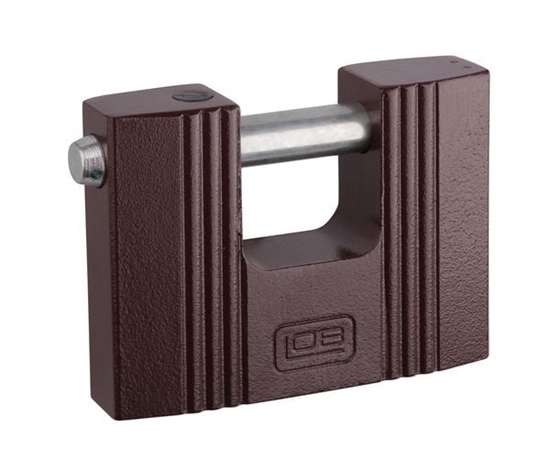 Picture of LOB Kódka trzpieniowa brzowa 3 klucze 92mm KT05