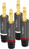 Picture of Logilink Audio-Bananenstecker für Selbstmontage (4 Stk.)