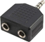 Изображение LogiLink Jack 3.5mm - 2x Jack 3.5mm Czarny (CA1002)