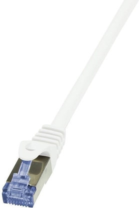 Picture of LogiLink Patchcord Cat.6A, 10G, S/FTP, PIMF, PrimeLine, 7.5m, biay (CQ3081S)