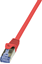 Изображение LogiLink Patchcord Cat.6A, S/FTP, 1,5m, czerwony (CQ3044S)