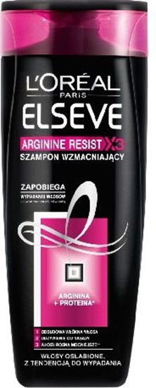 Изображение LOreal Paris Elseve Arginine Resist* Szampon do wosów wypadajcych 400 ml