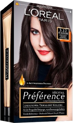Изображение LOreal Paris Farba Recital Preference 3.12 Honore-Intensywny Chodny Ciemny Brz