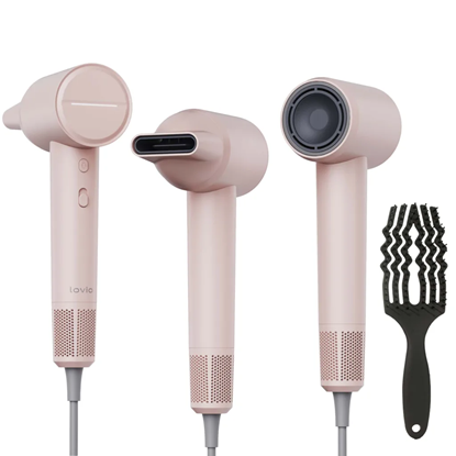 Изображение Lovio LVHD001PK Hair Dryer With Ionization AirFlow