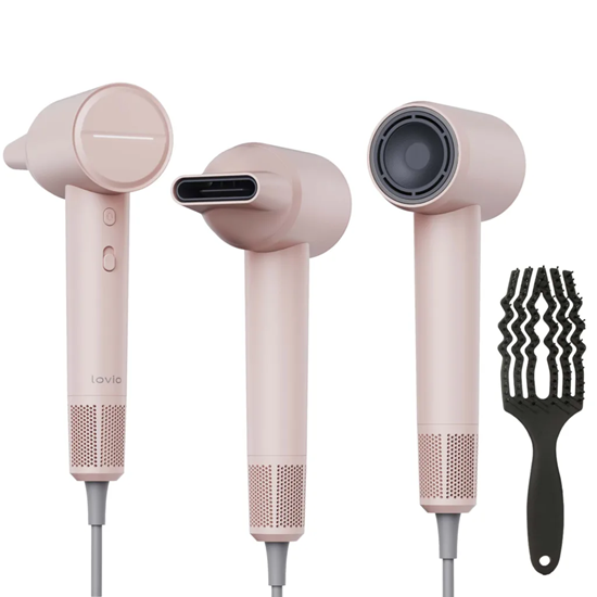 Изображение Lovio LVHD001PK Hair Dryer With Ionization AirFlow