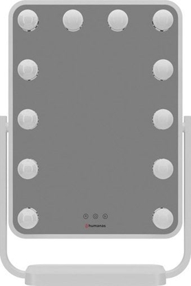 Picture of Lusterko kosmetyczne Humanas HS-HM01 z owietleniem LED - biae