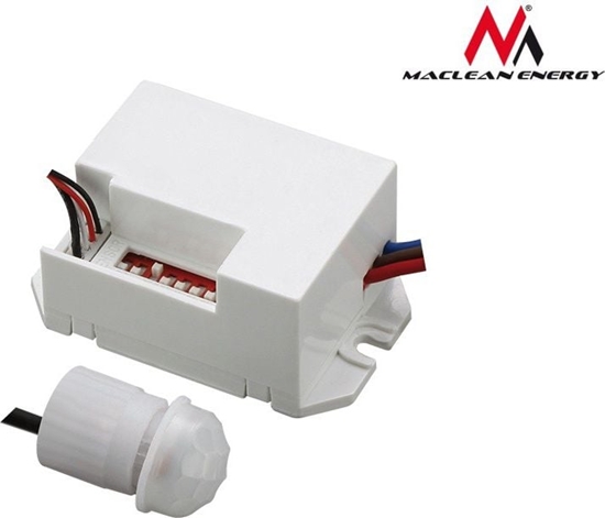Изображение Maclean Czujnik ruchu pir z zew sensorem 800W 360° (MCE32)