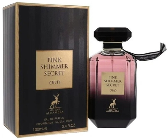 Picture of Maison Alhambra Pink Shimmer Secret Oud Perfume EDP 100 ml