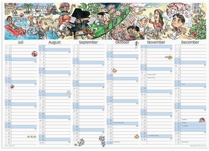 Picture of Mayland-Burde Kalendarz cienny Otto Dickmeiss A3 2026