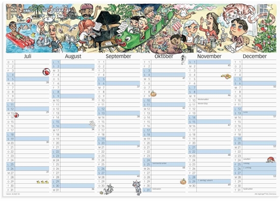 Изображение Mayland-Burde Kalendarz cienny Otto Dickmeiss A3 2026