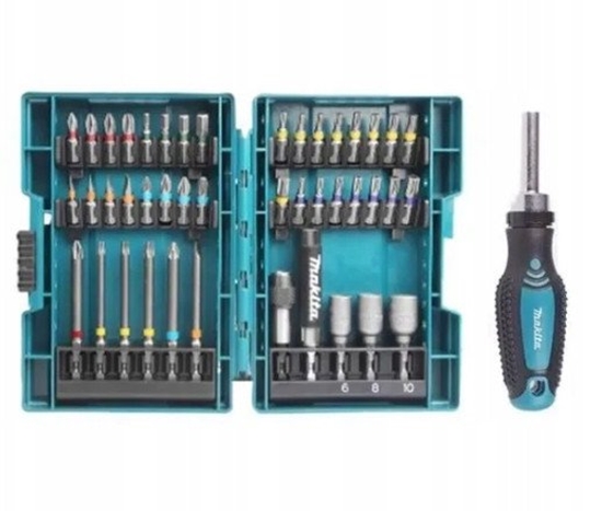 Picture of Makita  E-25096 Bit-Set mit Ratschengriff 44-tlg