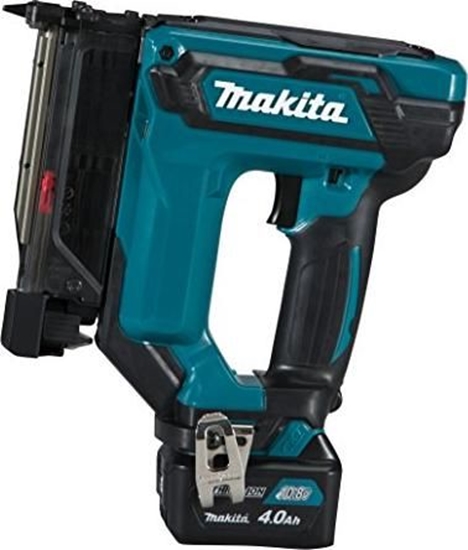 Изображение Makita Makita cordless pin tacker PT354DSMJ, 10.8Volt, electric tacker (blue / black, MAKPAC size 2, 2x Li-ion batteries 4.0Ah)