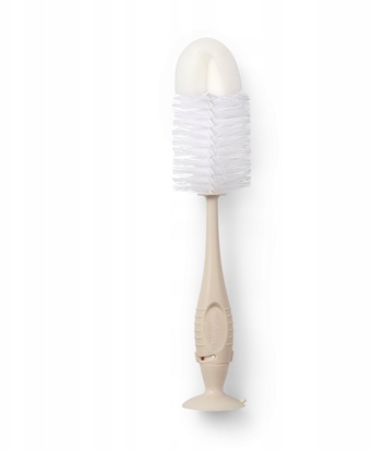 Изображение MAM BABY BABY ONO 728/05 SZCZOTKA DO BUTELEK I SMOCZKÓW SAMOSTOJCA Z PRZYSAWK I CHOWAN MINI SZCZOTECZ BEOWA