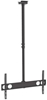 Picture of Manhattan TV & Monitor Mount, Ceiling, 1 screen, Screen Sizes: 37-75", Height: 105-156 cm, Black, VESA 200x200 to 800x400mm, Max 50kg, LFD, Lifetime Warranty