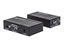 Изображение Manhattan VGA Cat5/5e/6 Extender, Extends video and audio signals up to 300m (With Euro 2-pin plug), Black, Three Year Warranty, Box